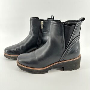 Naturalizer Black Ankle Boots 7